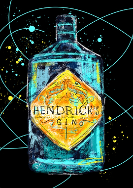 Gin lover in party vibe