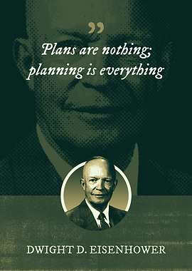 Plans are nothing