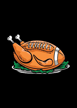 Turkey Funny Football