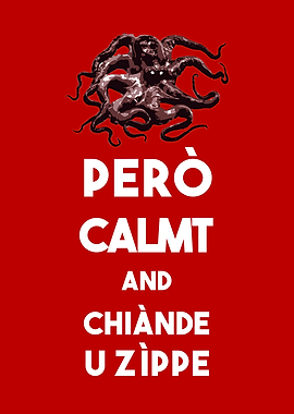 Keep calm barese octopus