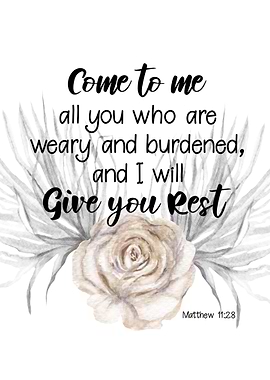 Come to Me Matthew 11 28