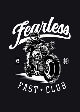 fearless fast club biker