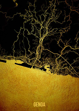 Genoa gold map