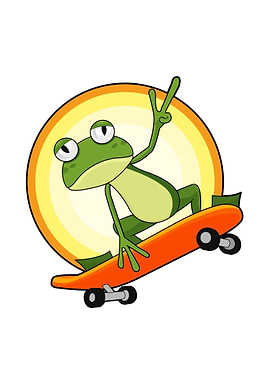Frog Skater Skateboard