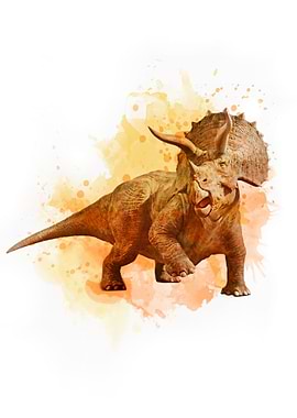 Triceratops dinosaur