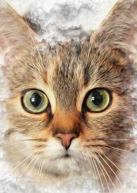 Cat Watercolor