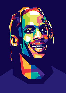 Travis Scott Illustration