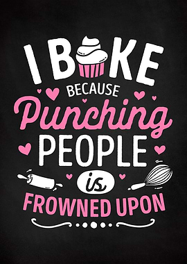 Funny Bakery Quote Baking