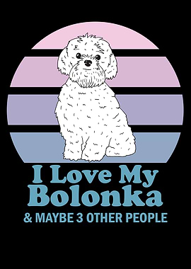 I Love my Bolonka and 3