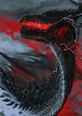 Dragon of Dark Flame