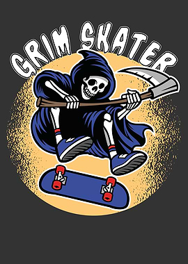 Grim Skater Skateboarding
