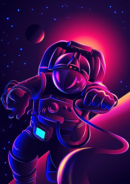 Astronaut in Orbit