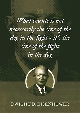 What counts is not