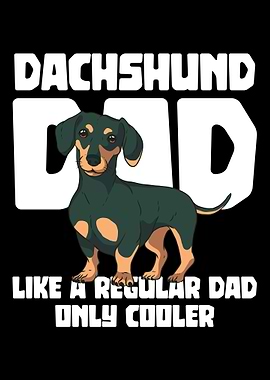 Dachshund Dad Dog Father