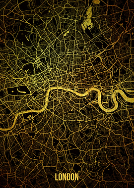 London gold map