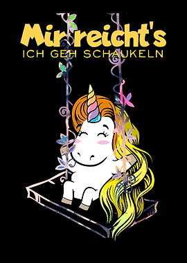 Schaukelndes Einhorn