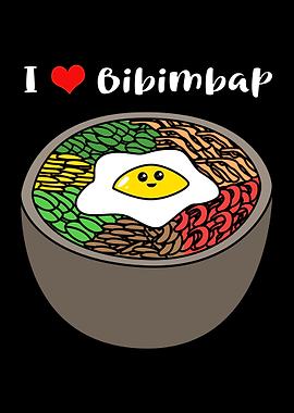 I Love Bibimbap Korean