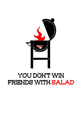 Friends With Salad Artwork
