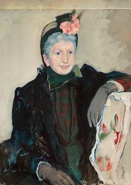 Portrait of Elderly Lady