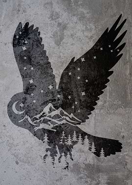 Graffiti Nature Owl
