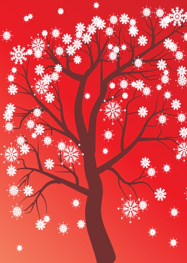 Snowy Tree