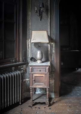 Lamp after the fire