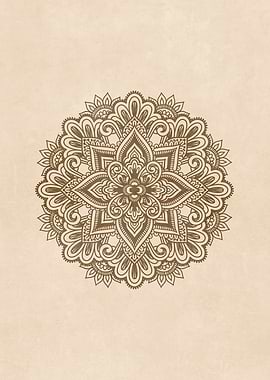Brown Mandala