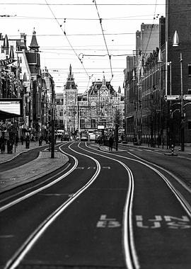 Amsterdam Black and White