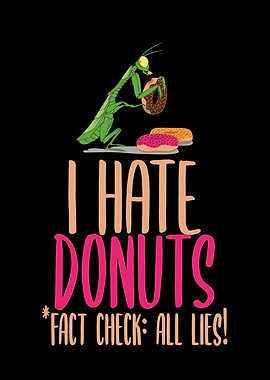 Donut Saying Funny Sarcasm
