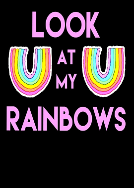 Funny Rainbow Breasts Tits