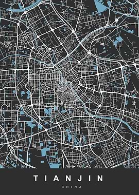 TIANJIN City Map China