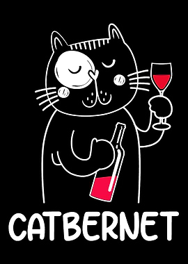 Catbernet Wine Drinker C