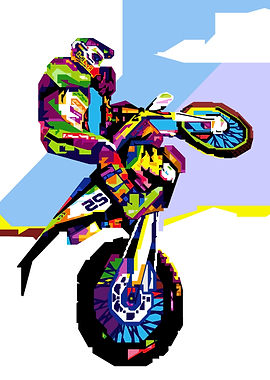 Motocross Syle in Art