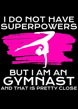 gymnast with superpowers