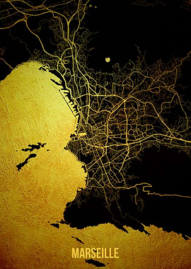 Marseille gold map