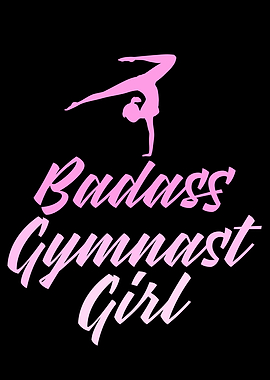 badass gymnast girl
