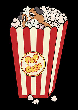 Guinea Pig Pocorn Bag