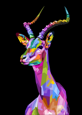 Colorful impala