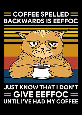 Coffee Spelled Backwards i