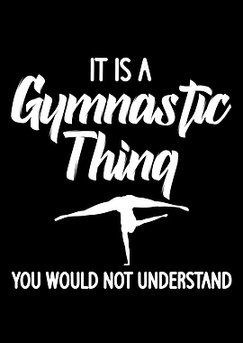 it is a gymnastic thing