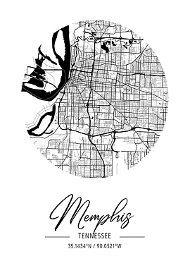 Memphis City Map