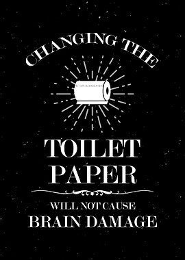 Toilet Paper Wall Art