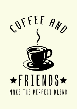Coffee And Friends Artwork