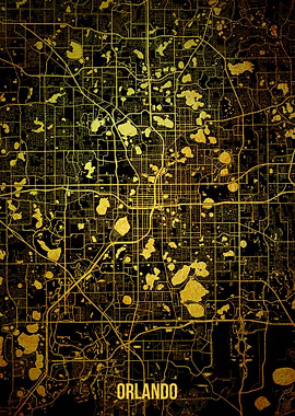Orlando gold map