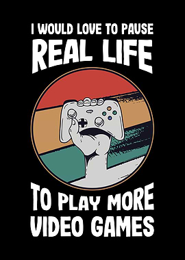 Fun Video Game Gamer Gift