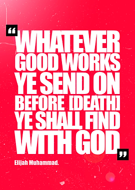 ELIJAH MUHAMMAD QUOTE