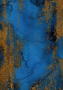 Blue Gold Texture 12