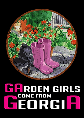Garden Georgia Girl Americ