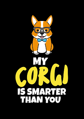 Corgi Just A Girl Who