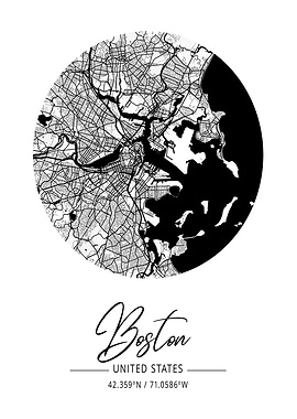 Boston City Map